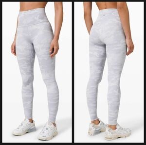 Lululemon Wunder Under High-Rise Tight 28" *Luxtreme Incognito Camo Jacquard
